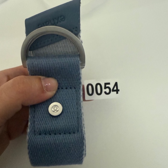 Lululemon Athletica Blue No Limits Yoga Flexibility Stretching Strap | One Size - Picture 2 of 9